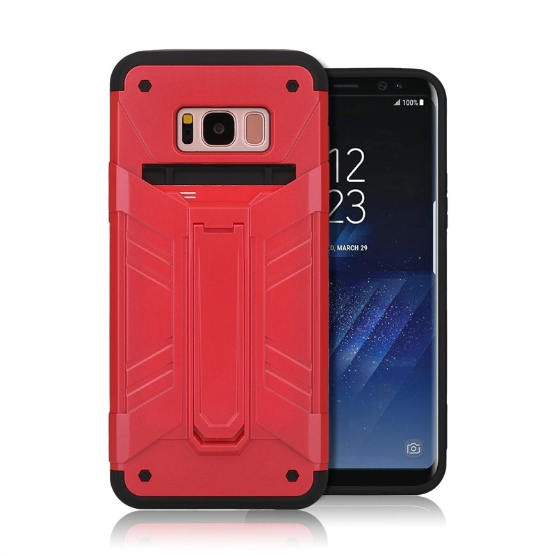Rugged Hybrid Rubber Protective Hard Case Cover for Samsung S8 Plus