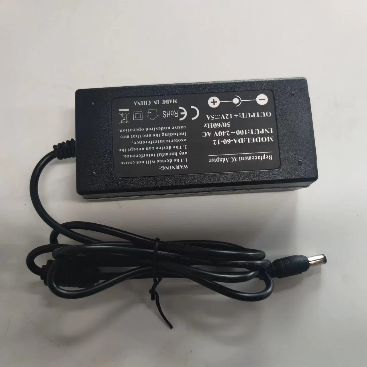 1m Power Supply 12 Volt USA 5.5X2.5mm Barrel Electric Bike Use Battery Charger Power Adapter