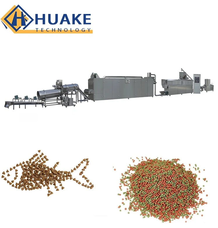 CE Eco-Friendly Factory Durable Animal Food Machine Floating Fish Feed Production Line for Aquatic Products