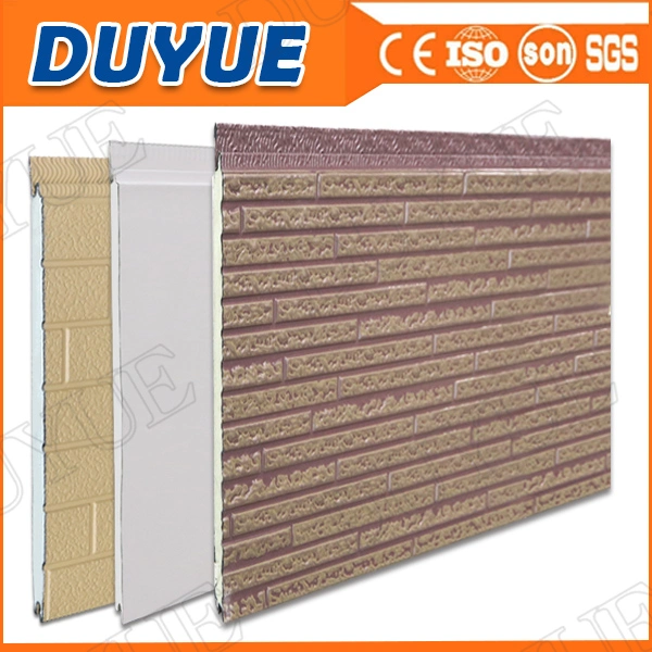 Metal Sheet PU Exterior Wall Insulation/Decoration/Kingspan Sandwich