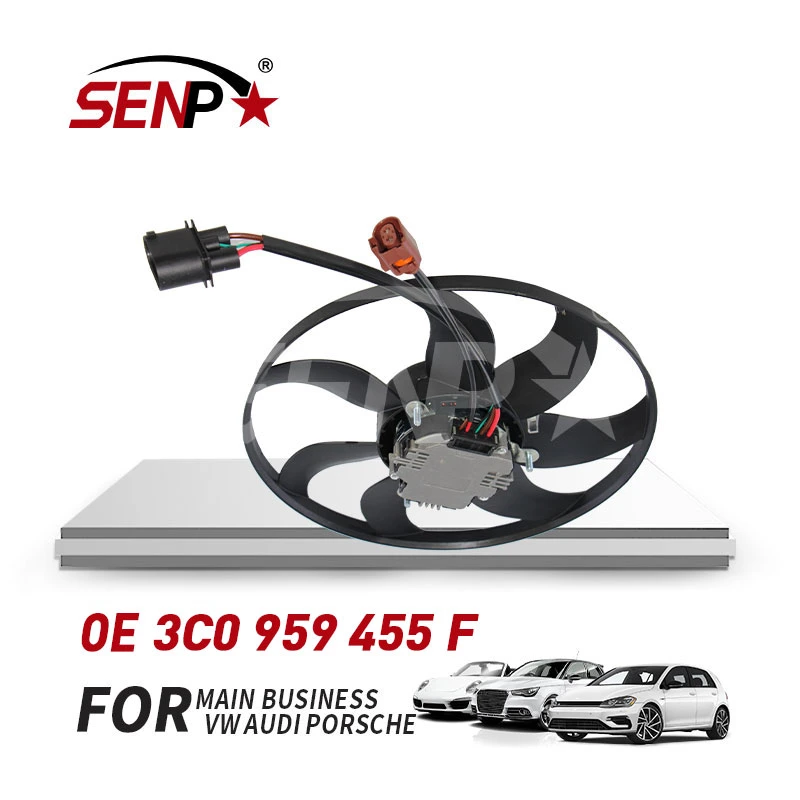 Senp Auto Spare Car Parts Radiator Fan Original OEM 3c0 959 455 F 3c0959455f High quality/High cost performance  Wholesale/Supplier Cooling System for VW Golf Bora Passat