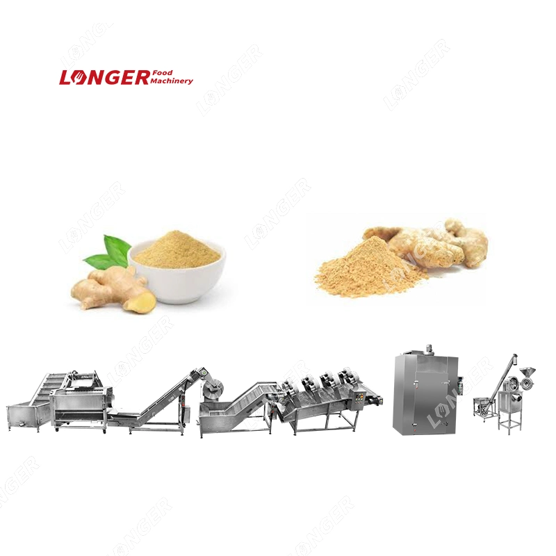 Ginger Powder Manufacturing Business máquina de procesamiento de jengibre Precio