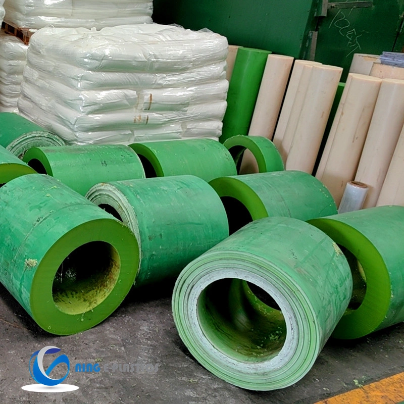 PA66 tubos Nylon6 fundidos com PTFE POM verde-oleum PA6 PU Mc nylon Tube Filled MOS2 (PU Mc nylon com tubo cheio MOS2)