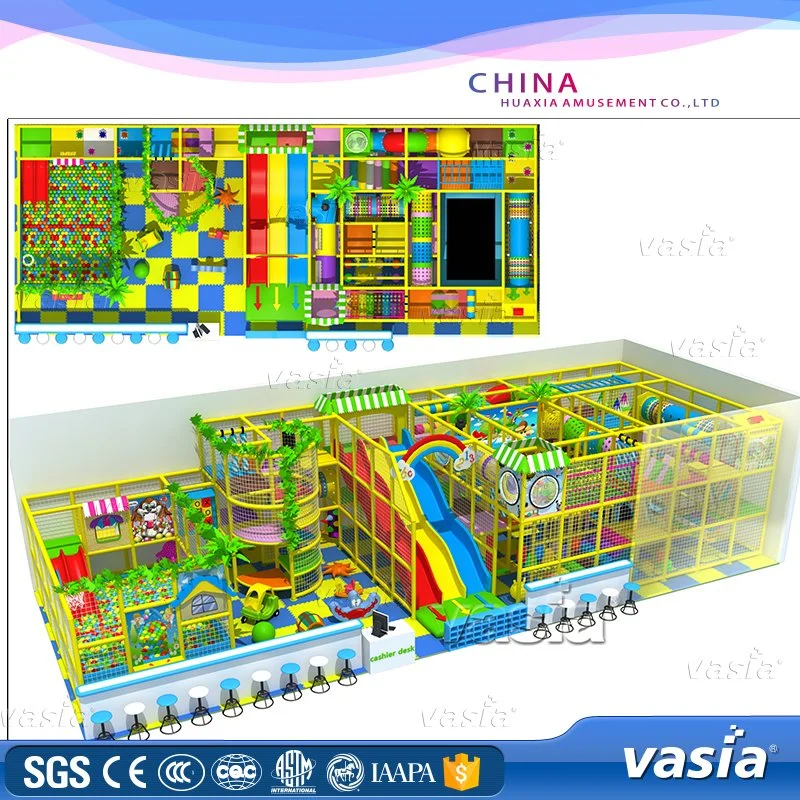 2020 Vasia Candy Series Indoor Plastic Playground for Children