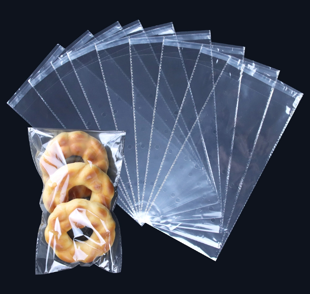 Recycling Cellophane Geschenk Schokolade Verpackung Plastiktüte Cellophane Plastiktüten Cello-Paket Verpackung für Cookies behandeln Süßigkeiten