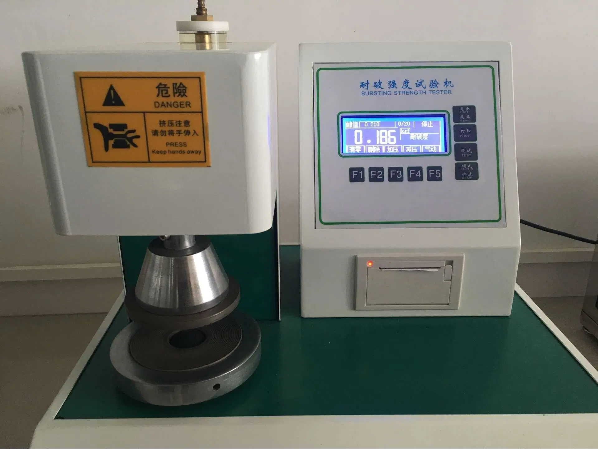 Paper Industry Cardboard Bursting Strength Tester