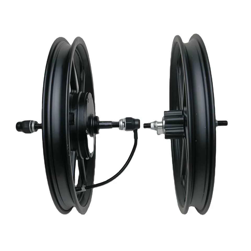 16 Inch Electric Motor Hub 36V 250W Aluminum Alloy Rear Wheel Hub Motor for Folding Ebike