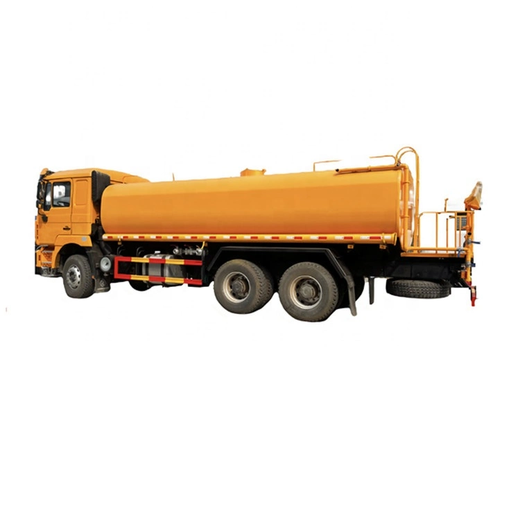 Carrinho de rega Shacman LHD ou RHD 6X4, 20000 litros, 25 000 litros, 22 m3 6000 Gallon Water Cistern Tanker Truck Hot Sales