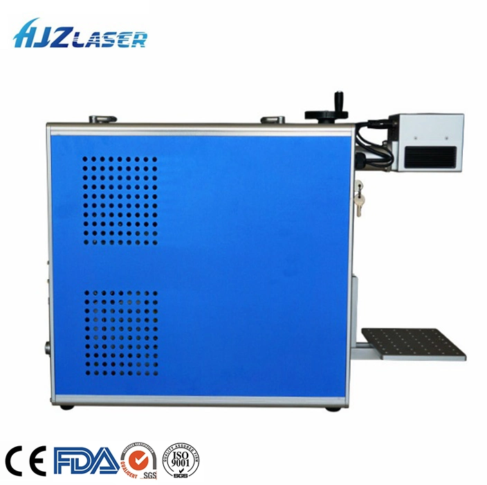 Economic Professional Bjjcz Ezcad Mini Fiber Laser Marking Engraving Cutting Machine 20W 30W 50W Price with Sino Galvo Scan Head