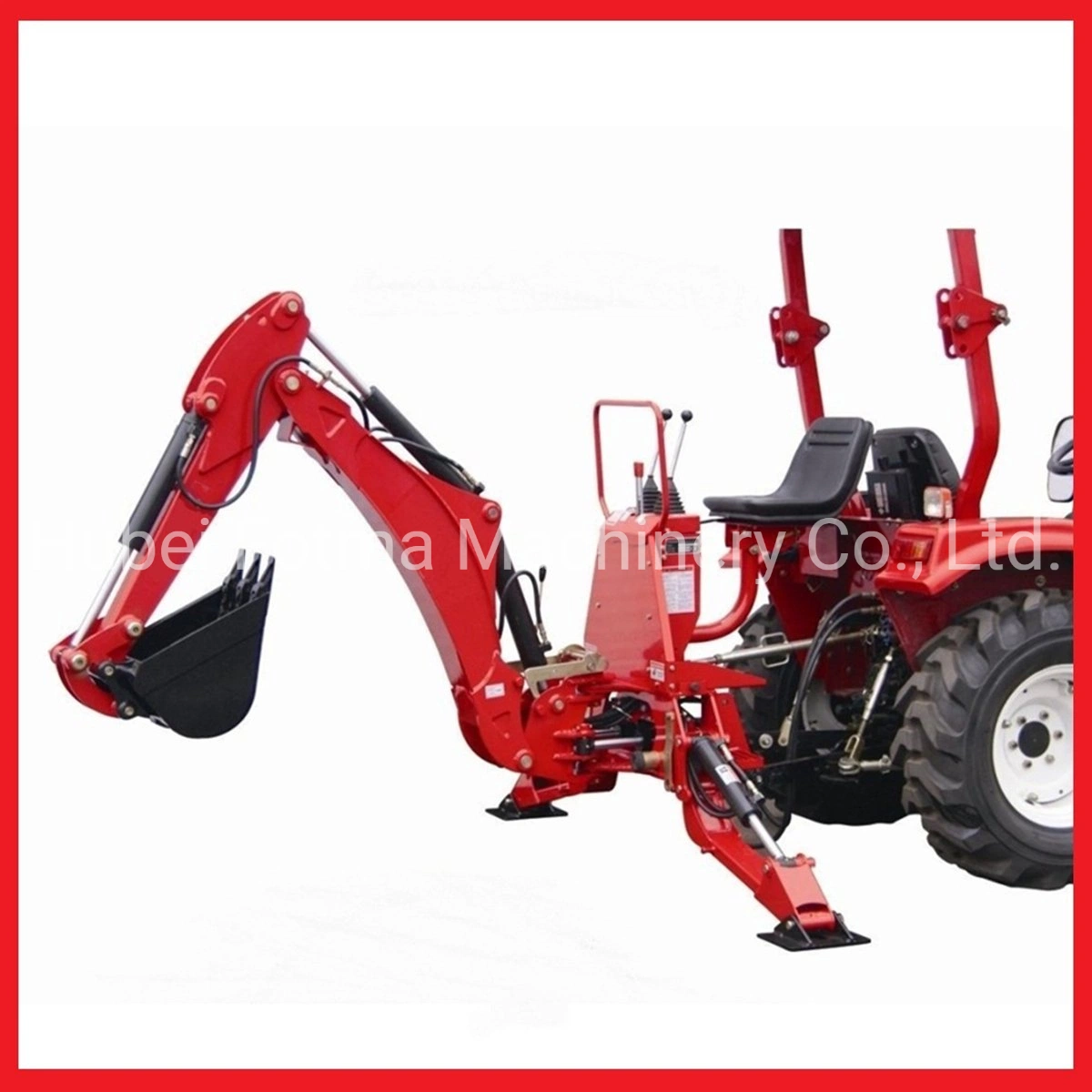 Tractor with Mini Backhoe Loader Towable Backhoe (TB-001/TB-002, EPA/CE approval)