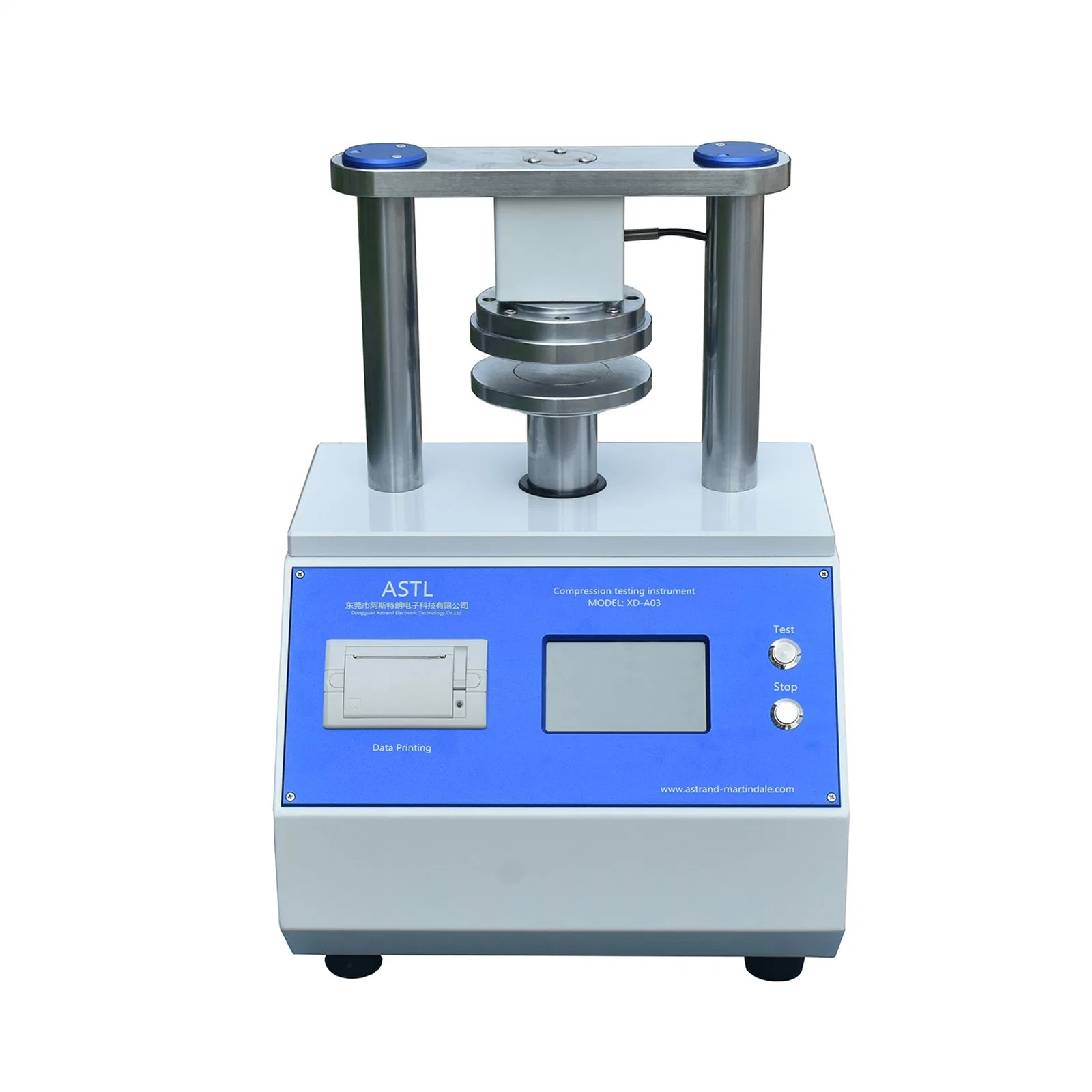 Edge Crush Test Rct Bearing Tester Using Ect Neckdown Rct Bearing Testing Machine