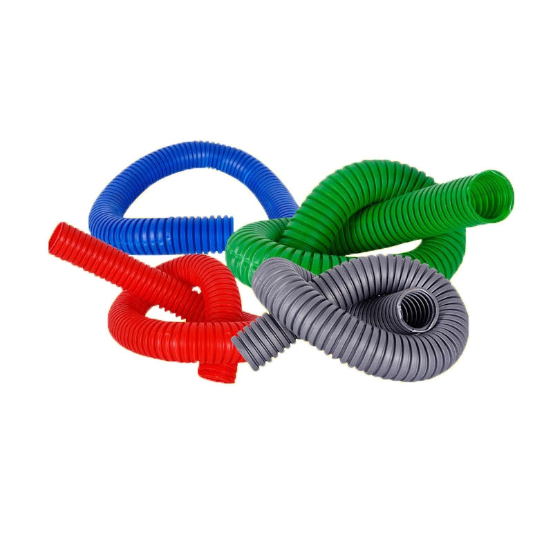 New Material Flexible PVC Tipe Rubber PP Flame Retardant Corrugated Hose Flexible Hose