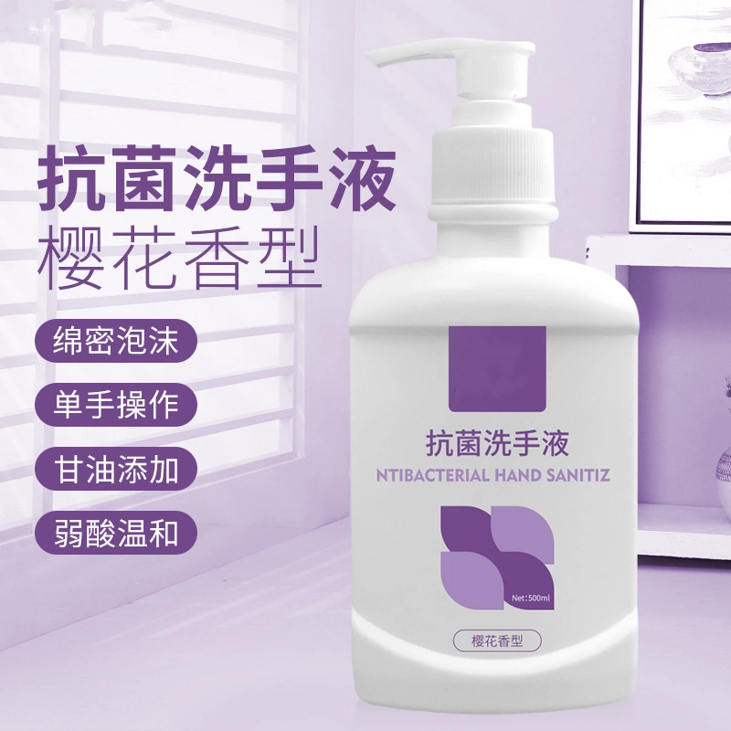 Anti-Bacterial Hand Sanitizer Liquid Soap for Hand Washing 500ml