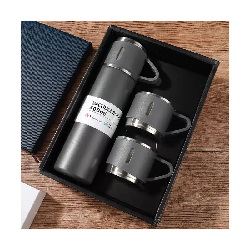 Business Travel Tea 304 Stainless Steel Water Bottle Set