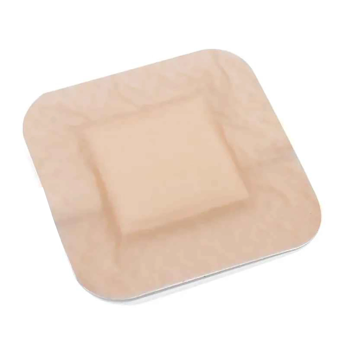 Medical Borderless Surgical Silicone Foam Wound Dressing for Radiotherapy and Chemotherapy