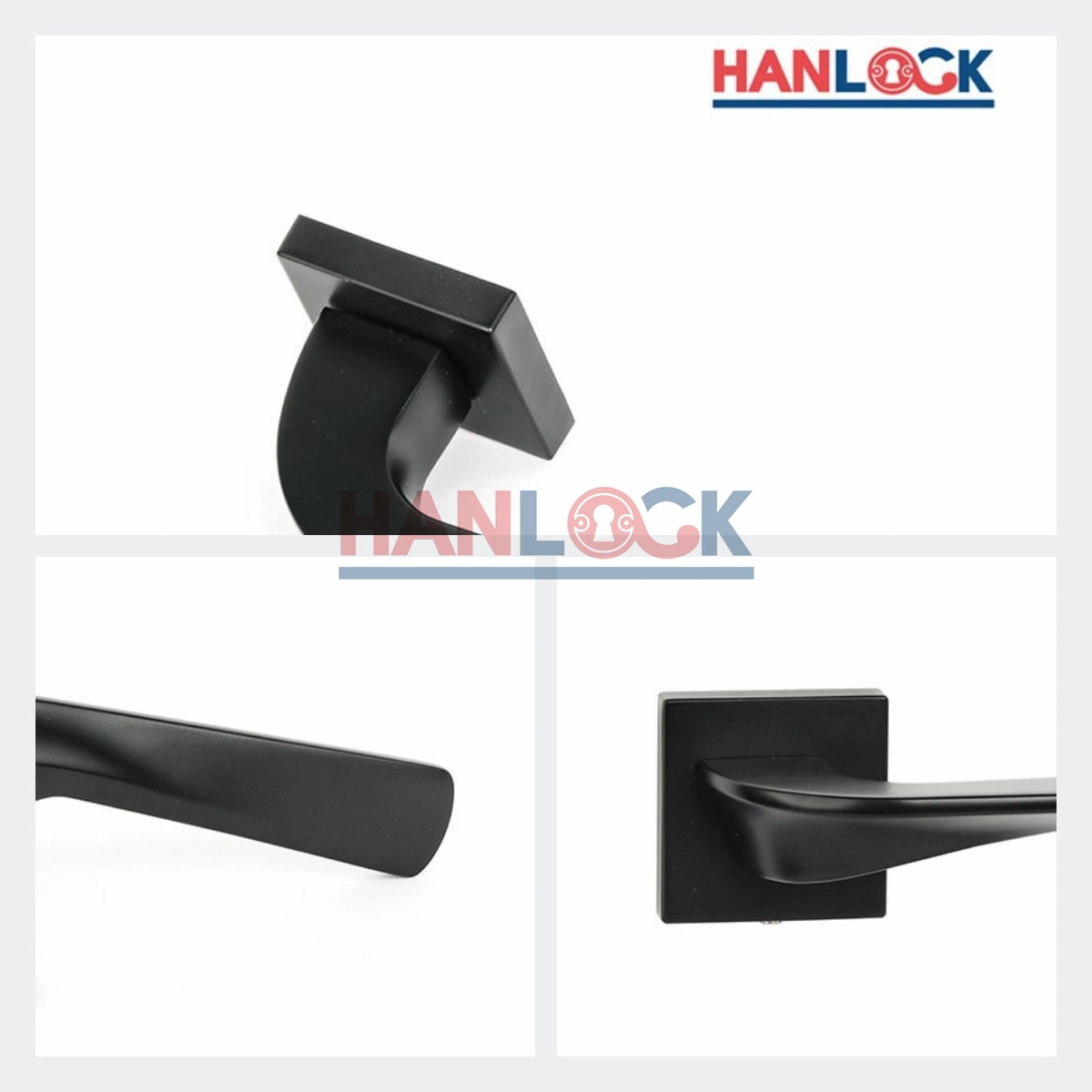 Black Color Mirror-Polished Kitchen Pulls for Interior Drawer Cabinet Door