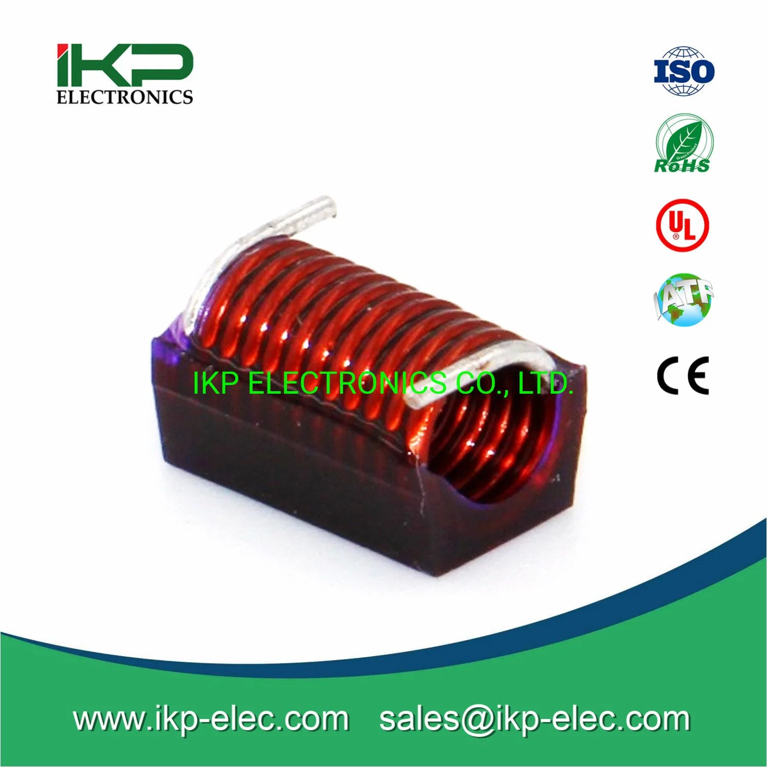 17.5nh 2% 2.2GHz 4A High-Q Value Spring Hollow Coil for Potting RF