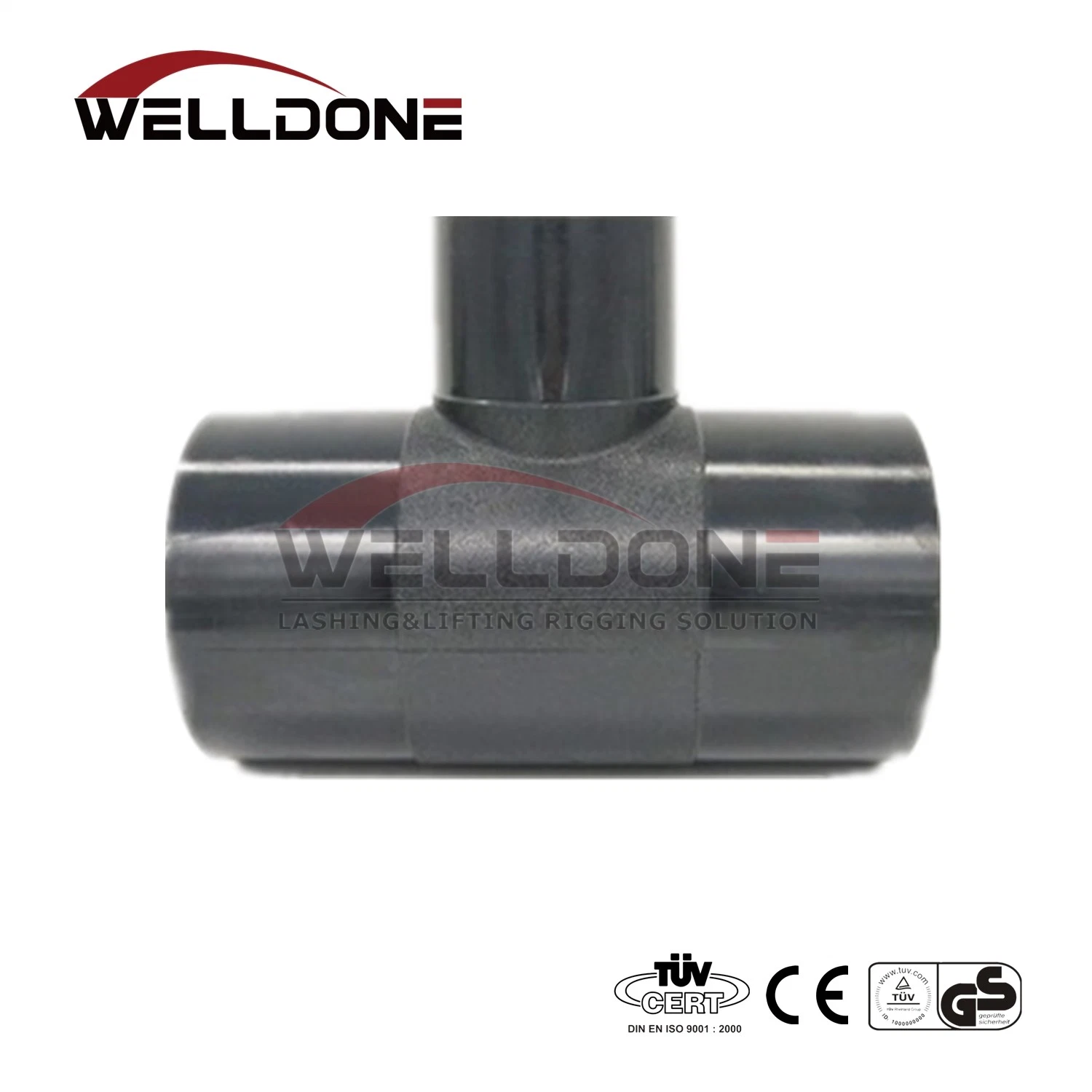 Pn10 Pn12.5 Virgin Polyethylene Material Pipe Fitting HDPE Tee Reducer