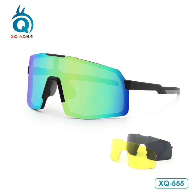 Interchangeable Lens UV400 Sports Sunglasses Set