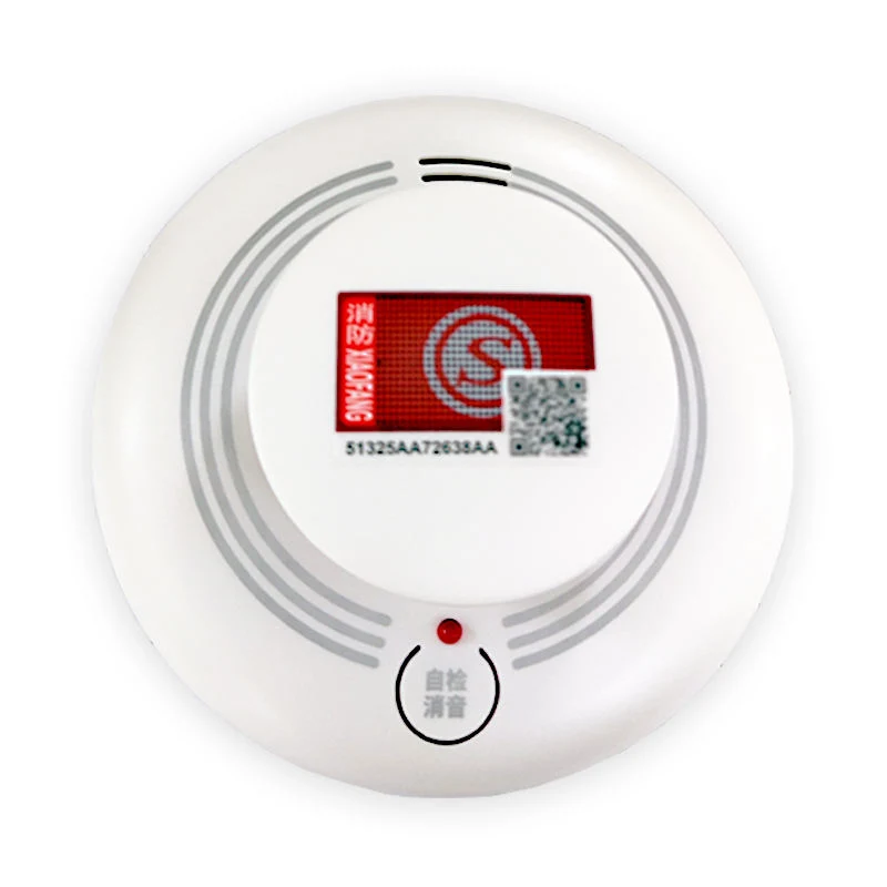 Detector de humo batería incorporada, red inalámbrica, alarma de teléfono móvil, detector de alarma de incendios Control remoto