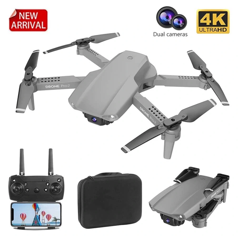 E99 PRO2 4K Dual Camera WiFi Fpv Aerial Photography Mini Foldable Drone