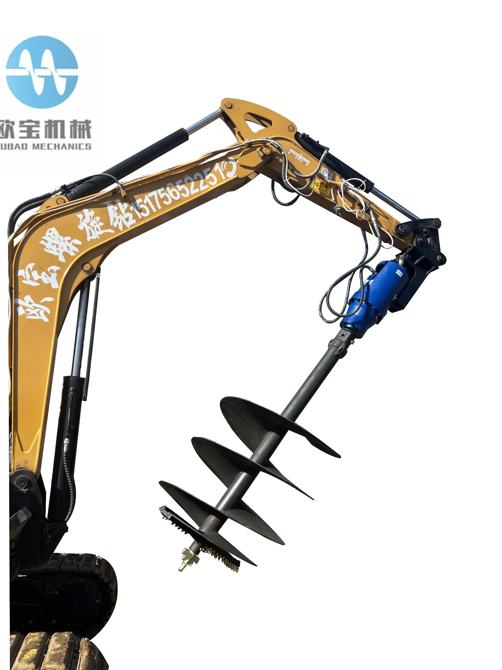 2023 Sales Promotion Earth Auger Drill Used for Mini Excavator