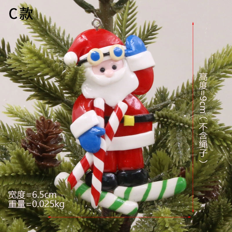 Popular Creative Christmas PVC Pendant Christmas Tree Ornaments Decoration Gift