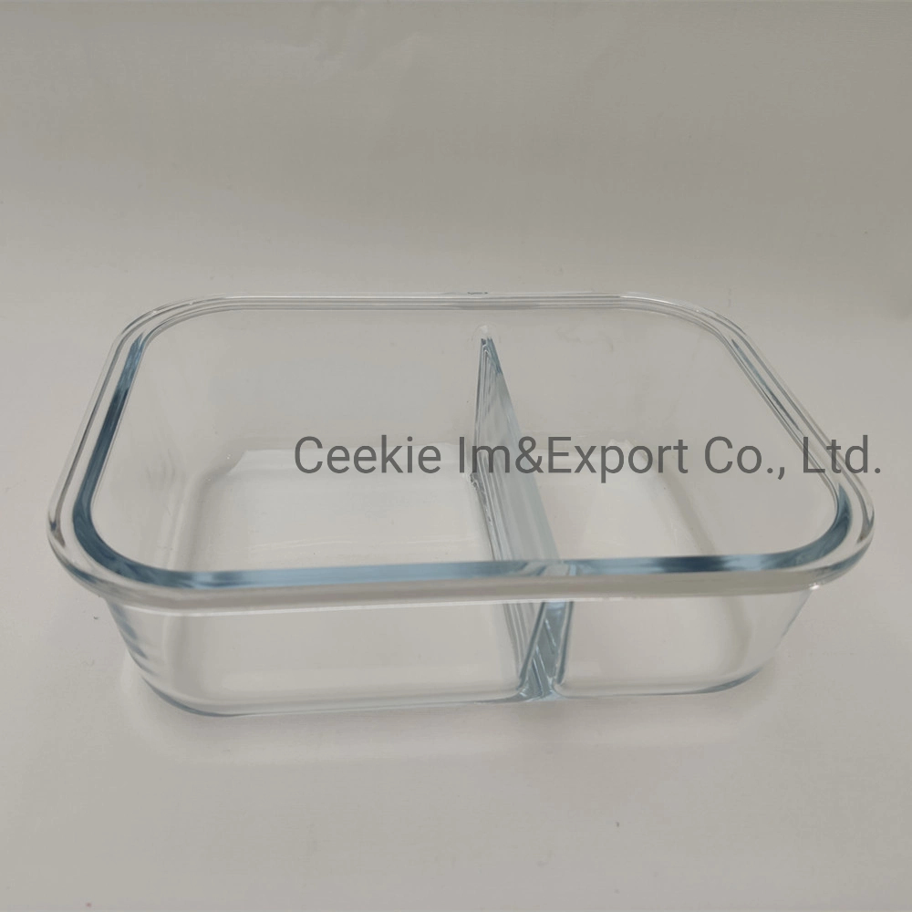 Travel Use Office Use Oven Safe Microwaveable Glass Lunch Box Kitchenware Glassware