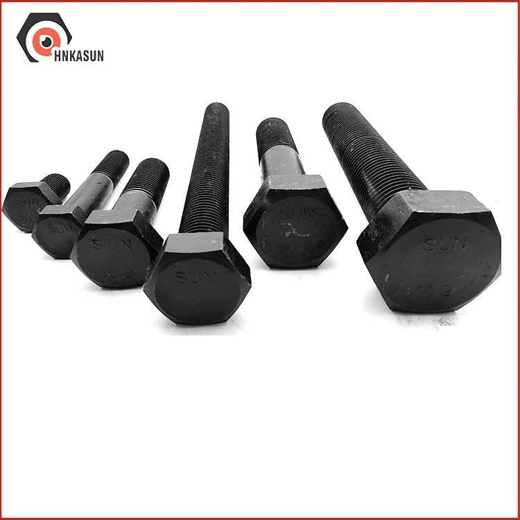 Carbon Steel Hexagon Head Bolts Grade 10.9 Manufacturer