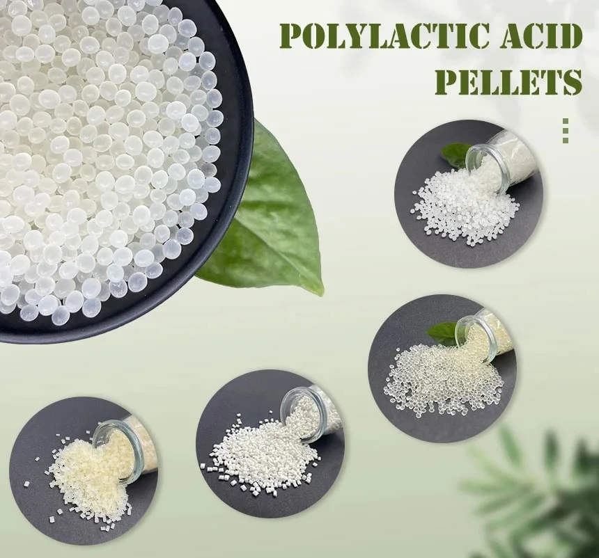 Eco Friendly Materials Bulk PLA/ Poly Lactic Acid/ Polylactide Resin