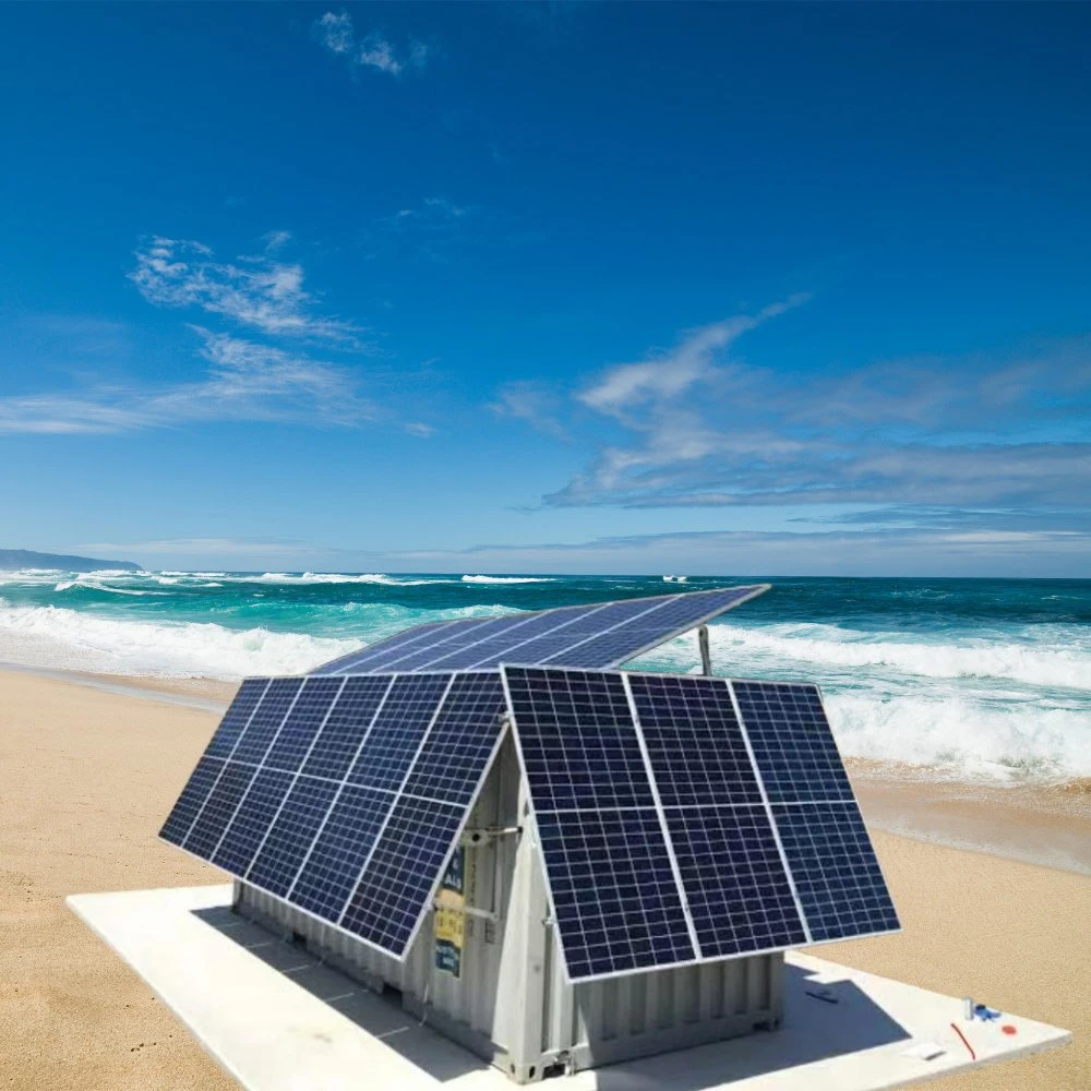 20 PIES de almacenamiento de envases con energía solar para la sala de frío para carne Congelador