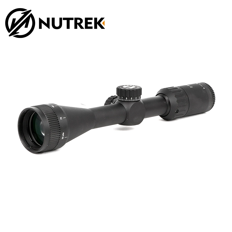 Nutrek Optics M2 Series 3-9X40 Ao Adjustable Scope Objective Aluminum Matte Black Riflescope