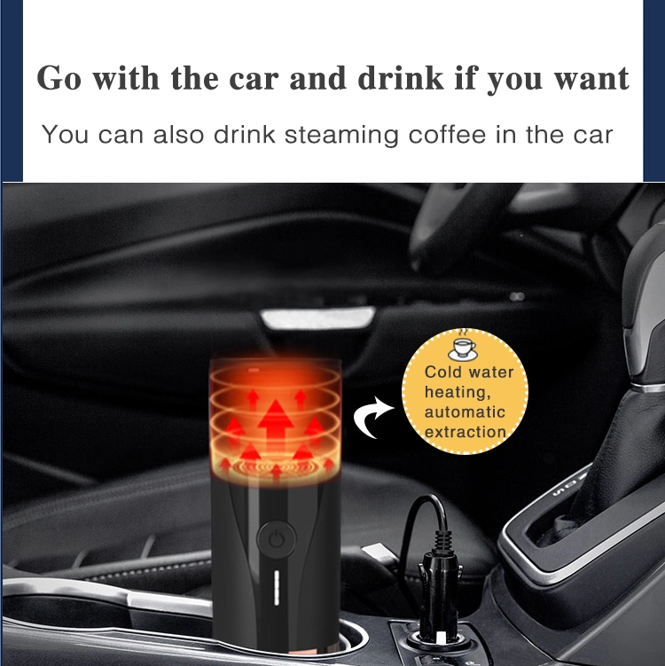 Nueva máquina de café al aire libre del coche/Cafetera Espresso de mano eléctrico USB capsula Café Casa De viaje