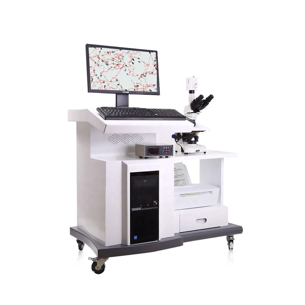 Cheap de bonnes performances Chariot de système d'analyse de la qualité des spermatozoïdes/ Analyseur de sperme/analyse de sperme assistée par ordinateur