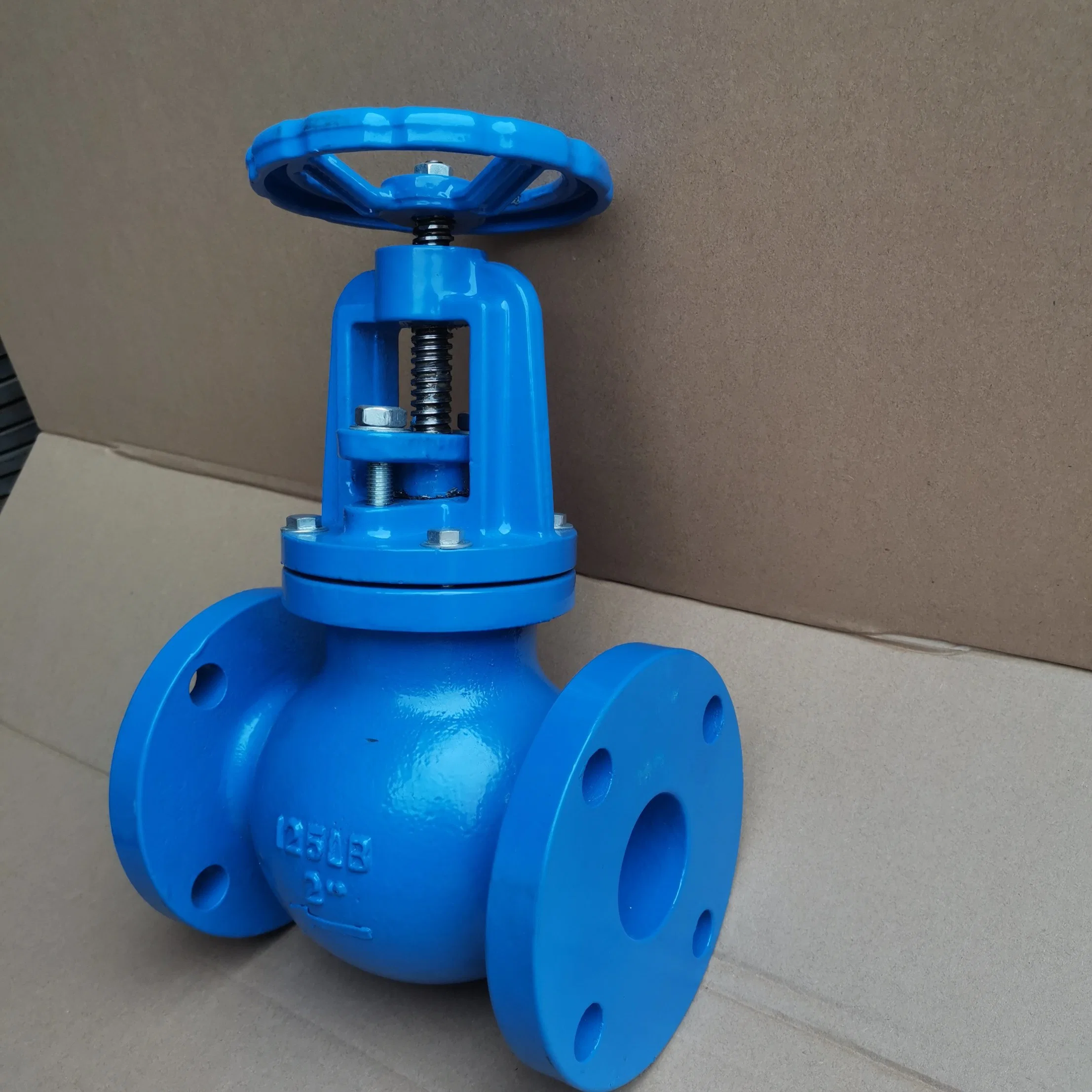 Pn10 Inch Globe Control Valve Price Water Oil and Gas Processing in All Indusstrials Cast Iron Bellows Globe Valve