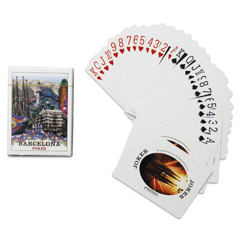 Promoção de cartões de Poker de papel jogar cartões de oferta Poker jogar