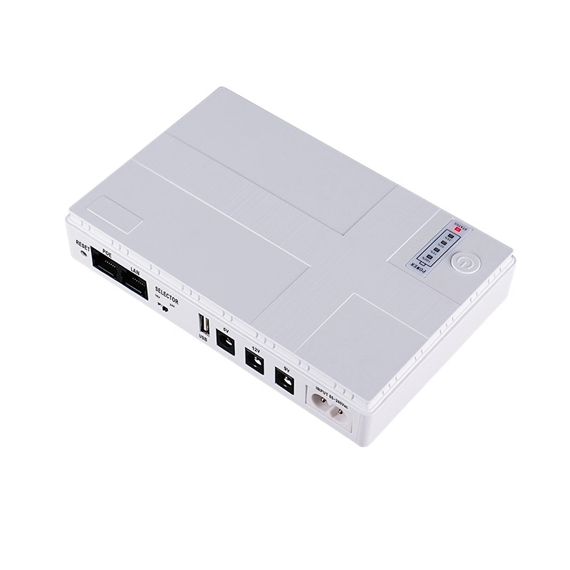 Lithium Battery 10000mAh Mini UPS for WiFi Router Modem Monitoring DC 5V 9V 12V Router Uninterruptible Power Supply