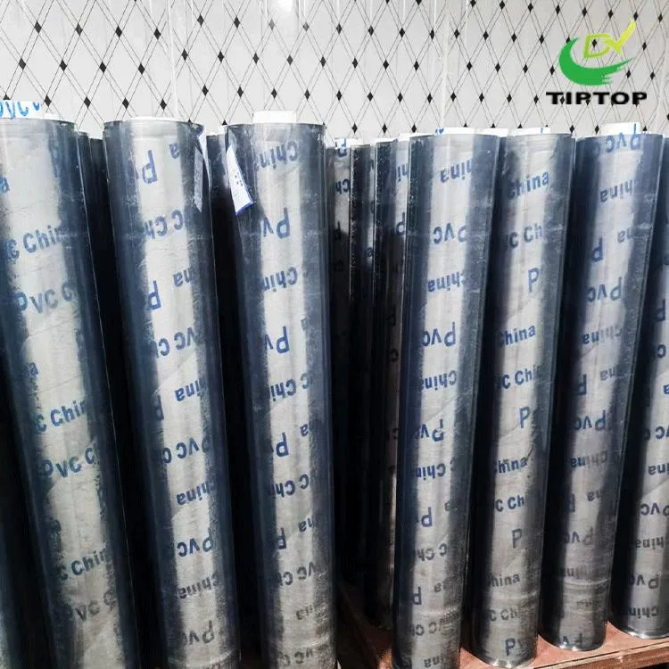 Tiptop-7 Plastic PVC Lamination Overlay Film Soft Super Clear Transparent Waterproof PVC Roll