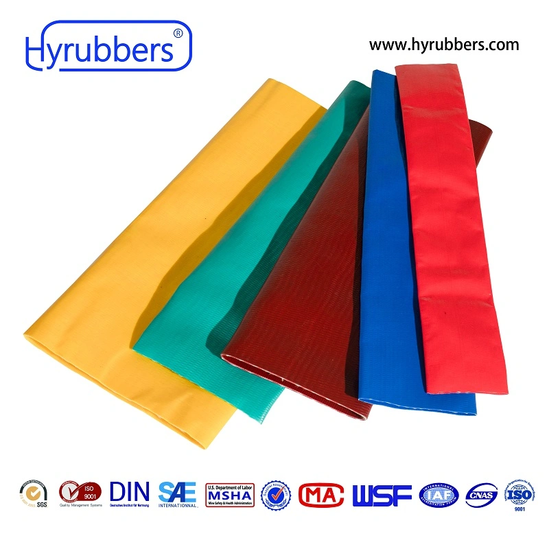 Agricultural Anti-UV Flexible Water Hose PVC Layflat Hose