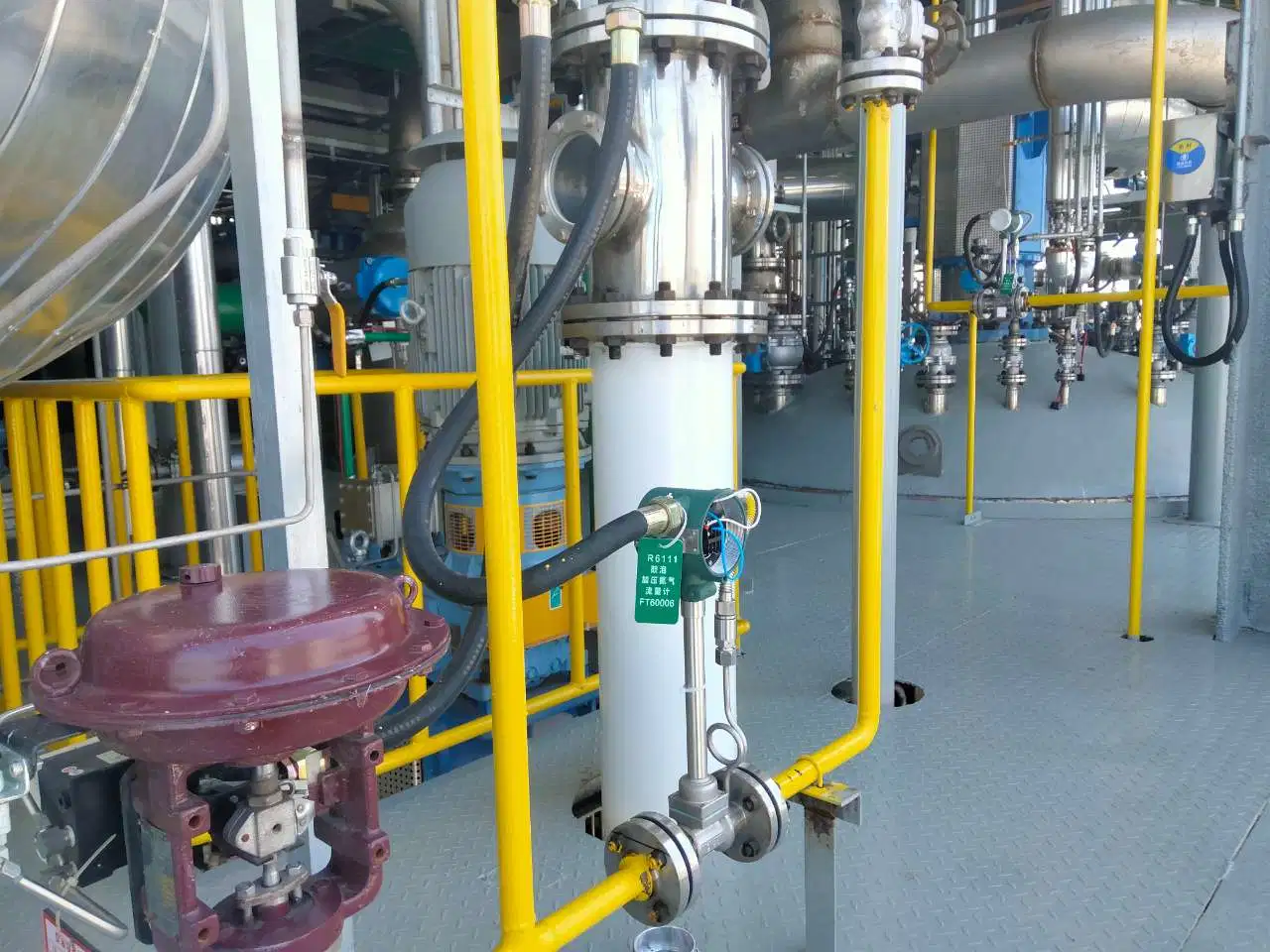 Quick Plug Milk Flowmeter for Food Industry Normal Saline Flowmeter Soybean Oil Vegetable Oil Vortex Flowmeter