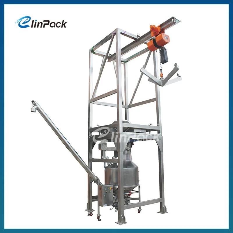 Rice Powder Food Big Bag Unloader Unloading Machine for Bulk Bag Discharger Requirements