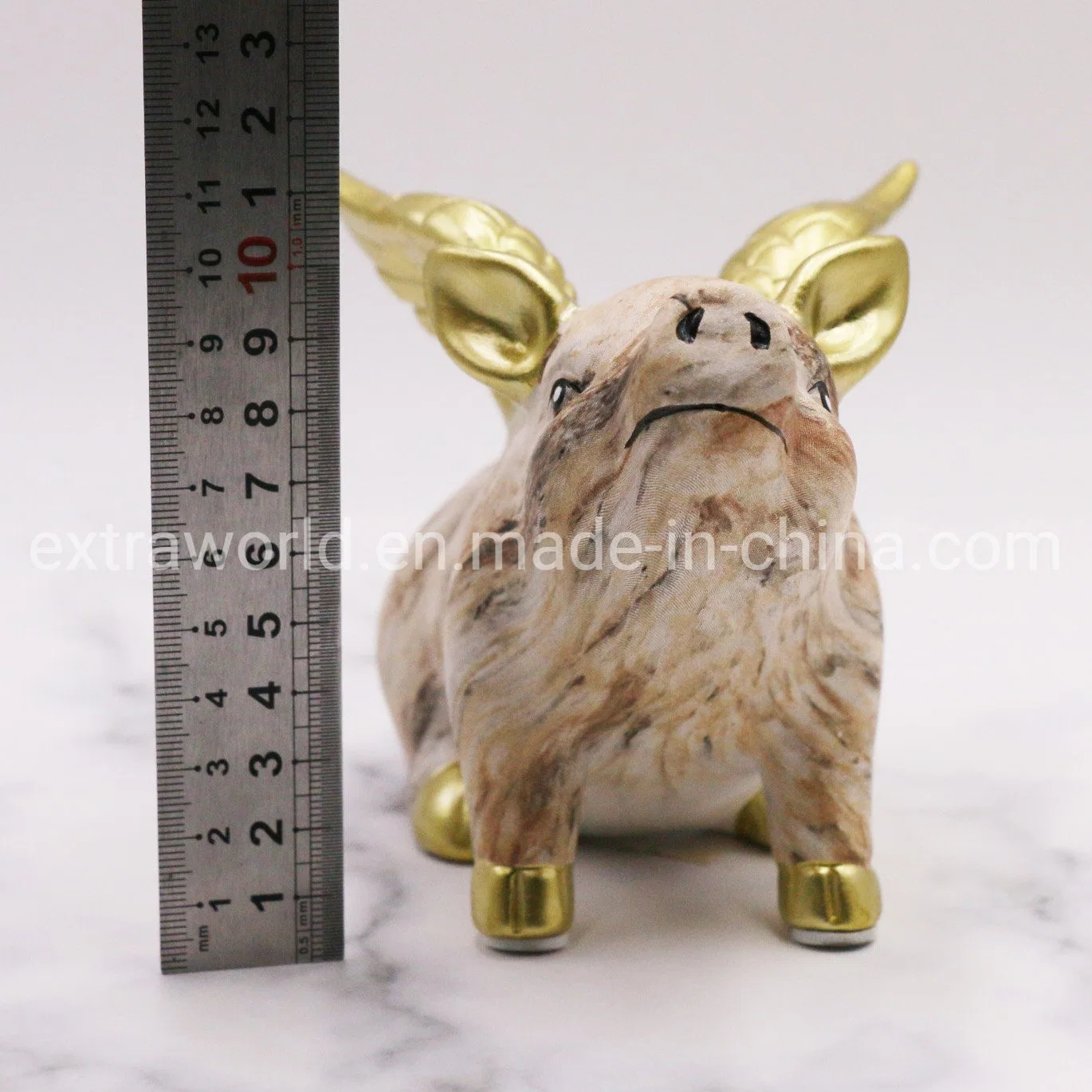 Hot Selling Novelty Gifts Pig Shape Piggy Bank Ceramic Coin Bank