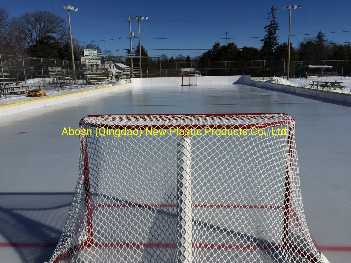 Rink Hockey sobre Hielo la estructura de bastidor de acero de la Junta Dasher integrar System