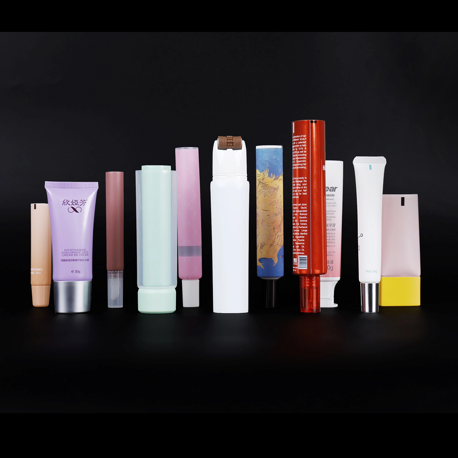 Factory Wholesale/Supplier Plastic Cosmetic PE Tube Body Essence Packaging Tube Packaging