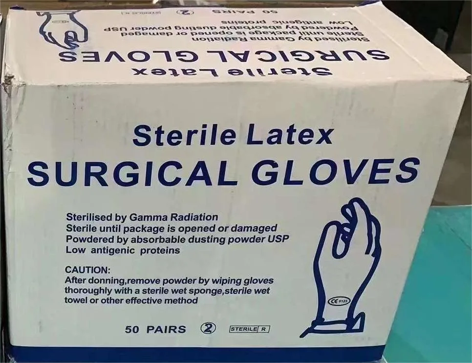 Disposable Powder-Free Sterile Surgical Examination Gloves