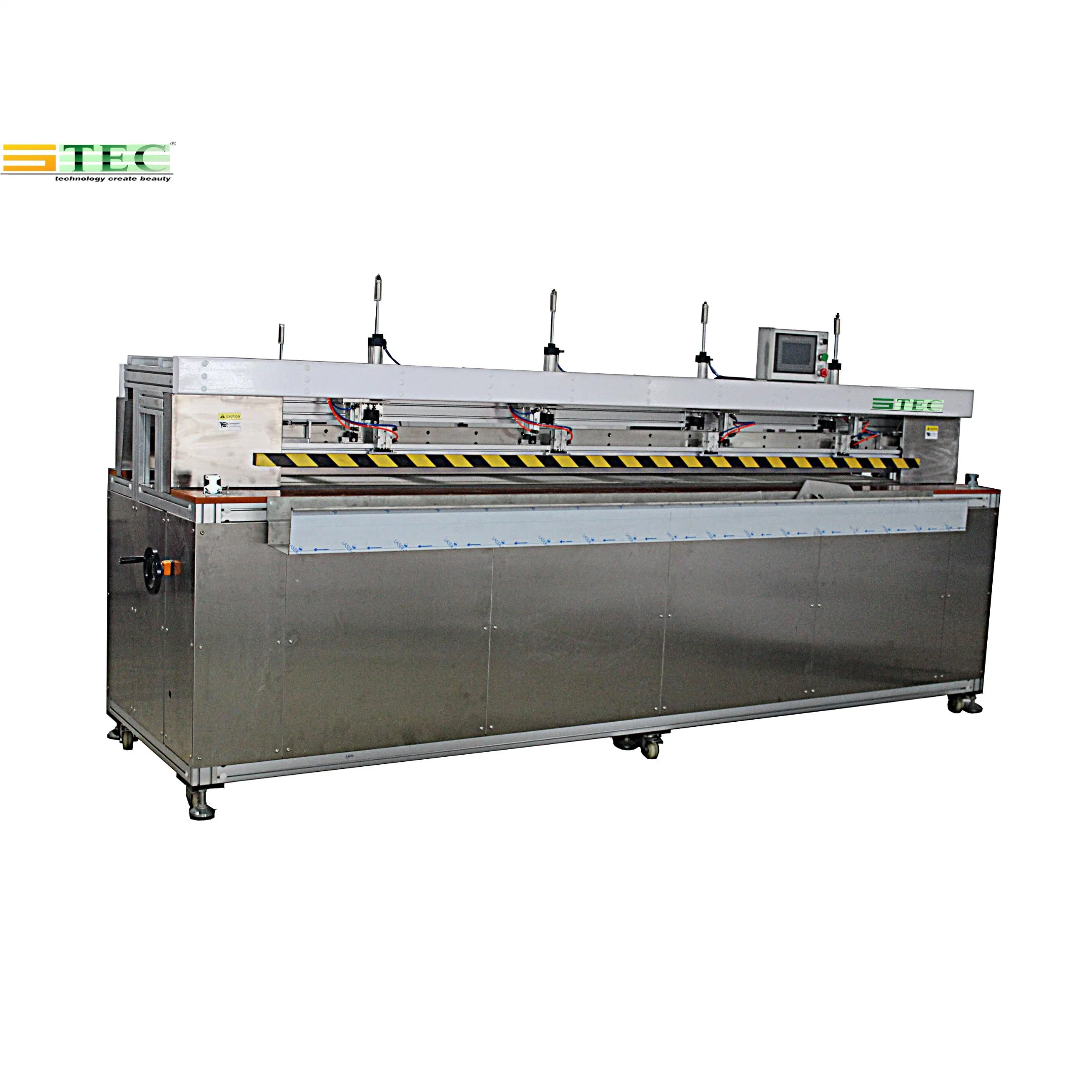 Vente à chaud automatique Machine de soudage latéral double rouleau de tissu pour aveugles