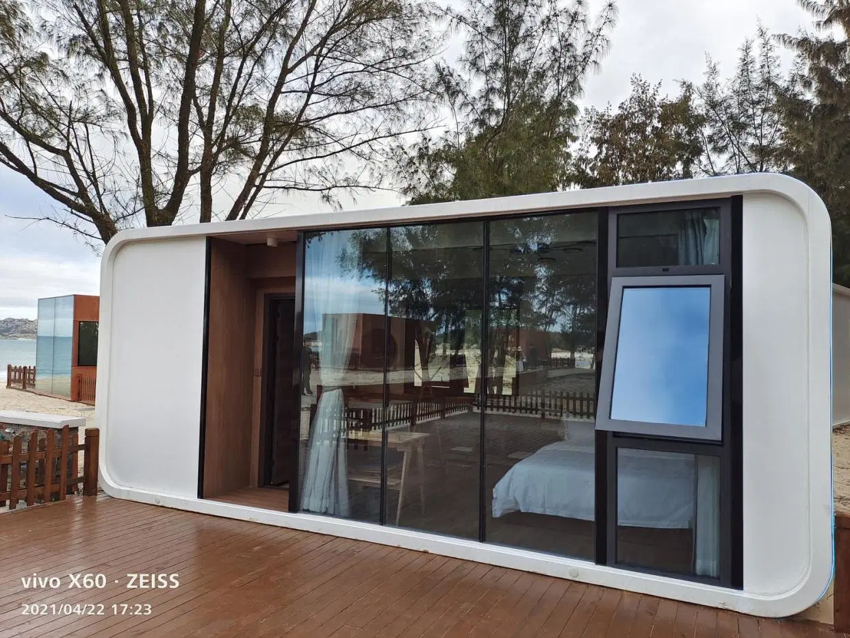 Home Prefab Container House Mobile Tiny House Shipping Container House Glass Container House Toilet House Office Steel Structure Factory Prefabricated Container