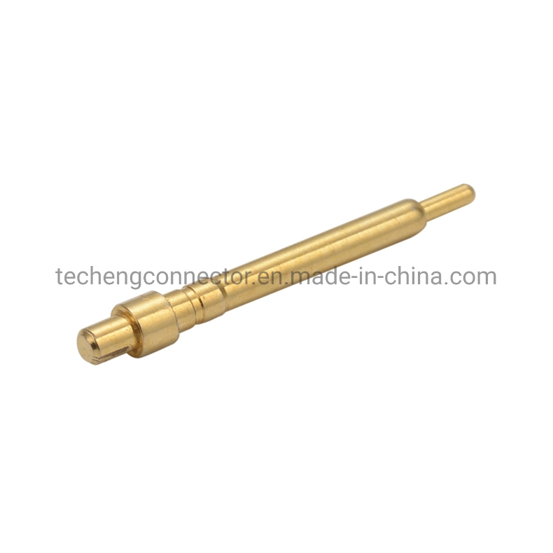 High quality/High cost performance Customized Brass Pogo Pins Pointed Crown Spring Contact Probes Test Probe