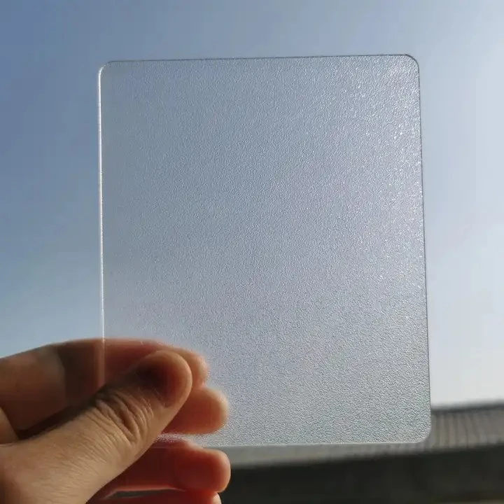 Pet Material Translucent Plastic Frosted Sheet Film