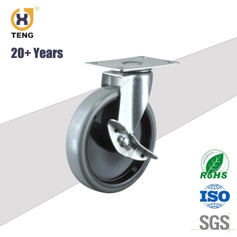 Small Plastic Cart Wheel High quality/High cost performance  Industry PU Castor Wheels